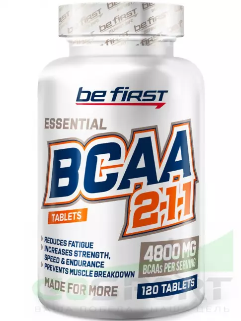 BCAA Be First BCAA Tablets  2:1:1 120 таблеток