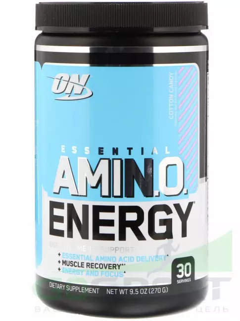 Аминокислоты Optimum Nutrition Essential Amino Energy 270 г, Сладкая вата
