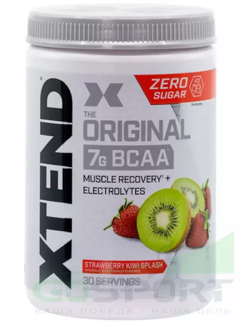 BCAA Xtend Xtend Original 2:1:1 375-432 г, Клубника-Киви BCAA Xtend Xtend Original 2:1:1 375-432 г, Клубника-Киви