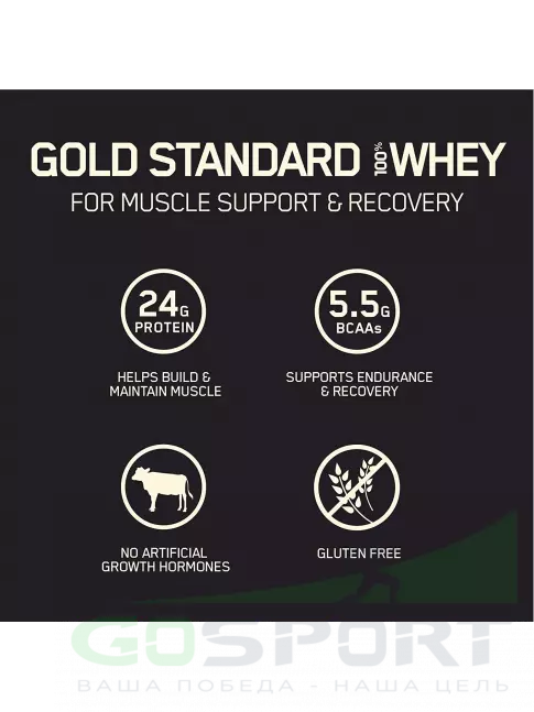 Сывороточный протеин Optimum Nutrition 100% Whey Gold Standard 2270 г, Французский ванильный крем Сывороточный протеин Optimum Nutrition 100% Whey Gold Standard 2270 г, Французский ванильный крем