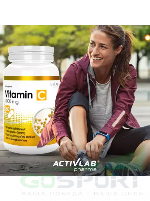 Витамин C ActivLab Vitamin C 1000 mg 60 капсул, Нейтральный Витамин C ActivLab Vitamin C 1000 mg 60 капсул, Нейтральный
