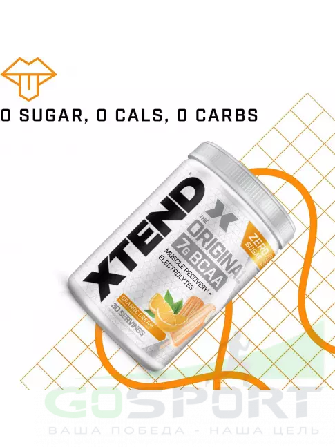 BCAA Xtend Xtend Original 2:1:1 375-432 г, Апельсин BCAA Xtend Xtend Original 2:1:1 375-432 г, Апельсин