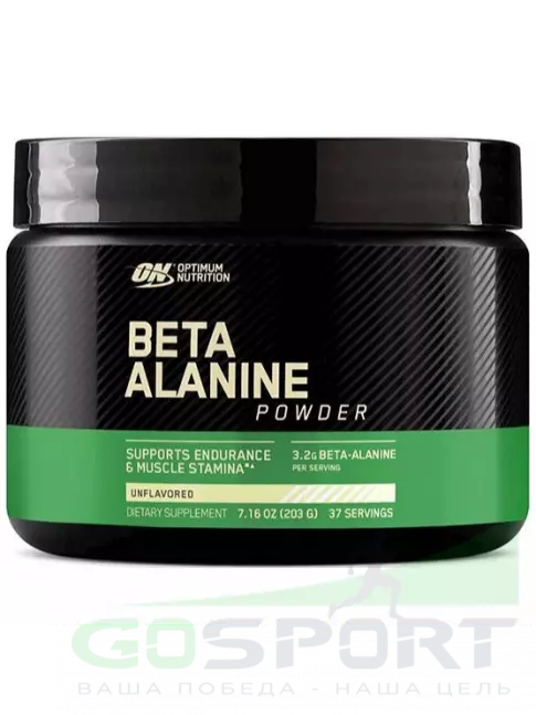 Бета-Аланин Optimum Nutrition Beta-Alanine Powder 203 г, Нейтральный Бета-Аланин Optimum Nutrition Beta-Alanine Powder 203 г, Нейтральный