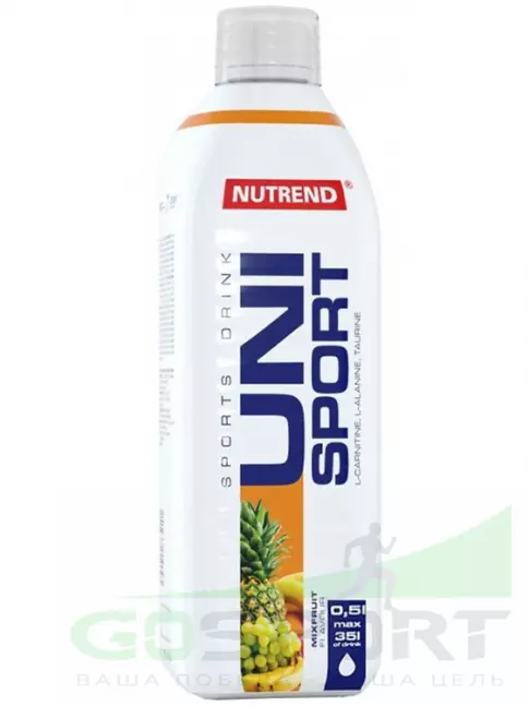 Изотоник NUTREND Unisport 500 мл, Фруктовый микс Изотоник NUTREND Unisport 500 мл, Фруктовый микс