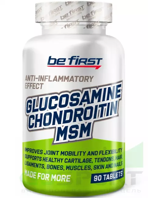 Глюкозамин хондроитин Be First Glucosamine Chondroitin MSM (глюкозамин хондроитин МСМ) 90 таблеток Глюкозамин хондроитин Be First Glucosamine Chondroitin MSM (глюкозамин хондроитин МСМ) 90 таблеток
