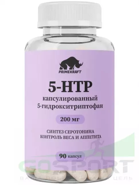 5-HTP PRIMEKRAFT 5-HTP 200 мг 90 веган капсул 5-HTP PRIMEKRAFT 5-HTP 200 мг 90 веган капсул
