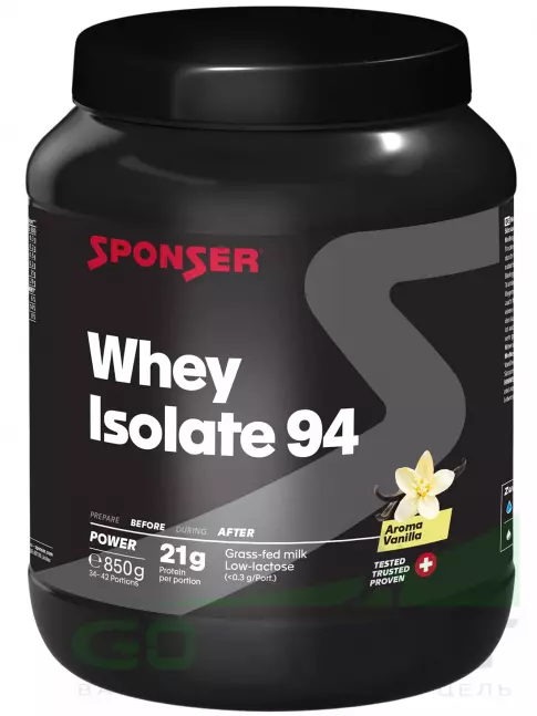 Изолят протеина SPONSER WHEY ISOLATE 94 CFM 850 г, Ваниль Изолят протеина SPONSER WHEY ISOLATE 94 CFM 850 г, Ваниль