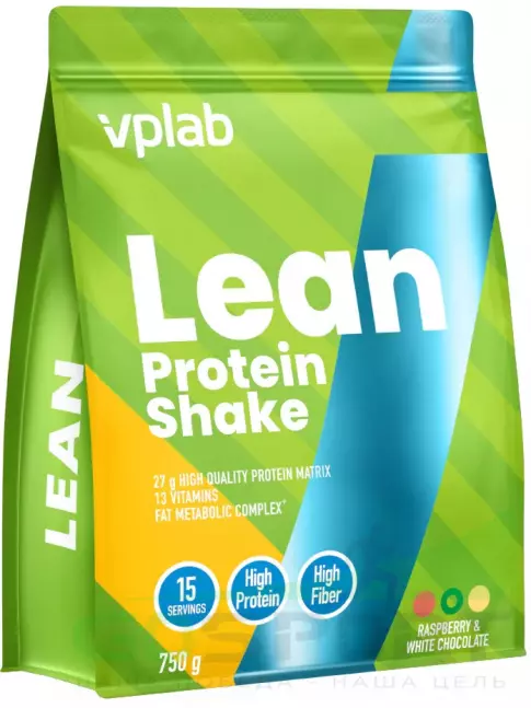 Комплексный протеин VP Laboratory LEAN PROTEIN SHAKE 750 г, Малина-белый шоколад Комплексный протеин VP Laboratory LEAN PROTEIN SHAKE 750 г, Малина-белый шоколад