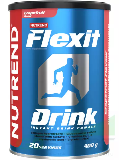 Комплекс хондропротекторов NUTREND Flexit Drink 400 г, Грейпфрут Комплекс хондропротекторов NUTREND Flexit Drink 400 г, Грейпфрут