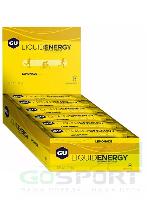 Гель питьевой GU Energy Labs GU Liquid Enegry Gel no caffeine 12 x 60 г, Лимонад Гель питьевой GU Energy Labs GU Liquid Enegry Gel no caffeine 12 x 60 г, Лимонад