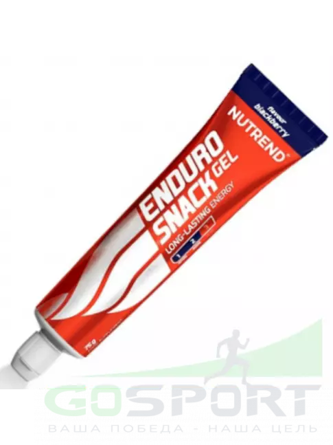 Энергетический гель питьевой NUTREND EnduroSnack 3 x 75 г, Ежевика Энергетический гель питьевой NUTREND EnduroSnack 3 x 75 г, Ежевика