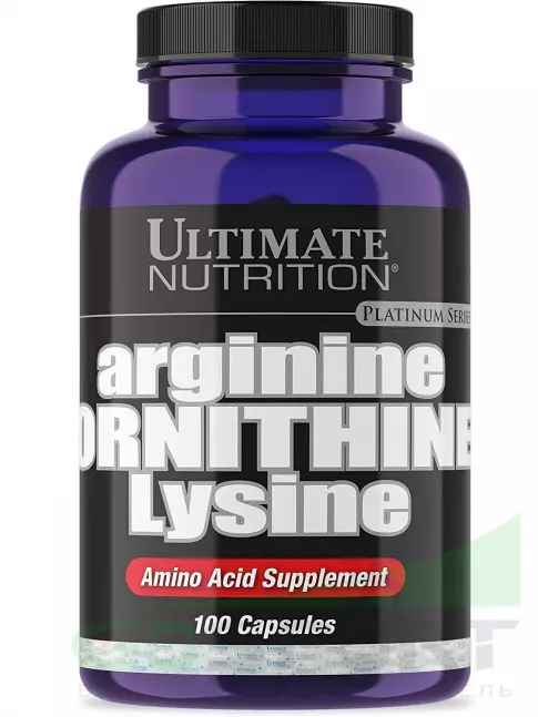 Аргинин / AAKG Ultimate Nutrition Arginine Ornithine Lysine 100 капсул Аргинин / AAKG Ultimate Nutrition Arginine Ornithine Lysine 100 капсул