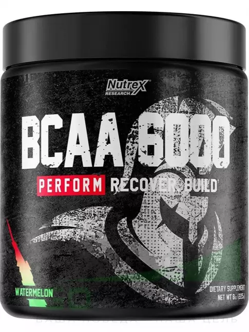 BCAA Nutrex BCAA 6000 2:1:1 232 г, Арбуз BCAA Nutrex BCAA 6000 2:1:1 232 г, Арбуз