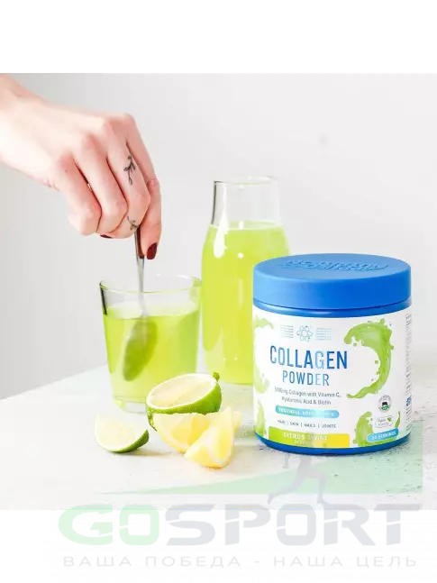 Коллаген гидролизованный APPLIED NUTRITION Collagen Powder 5000 mg 165 г, Цитрус