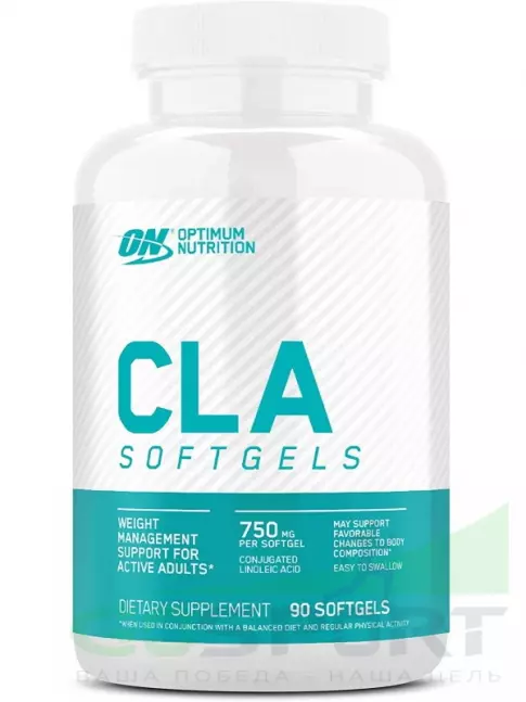 CLA, КЛА Optimum Nutrition CLA softgels 90 капсул, Нейтральный CLA, КЛА Optimum Nutrition CLA softgels 90 капсул, Нейтральный