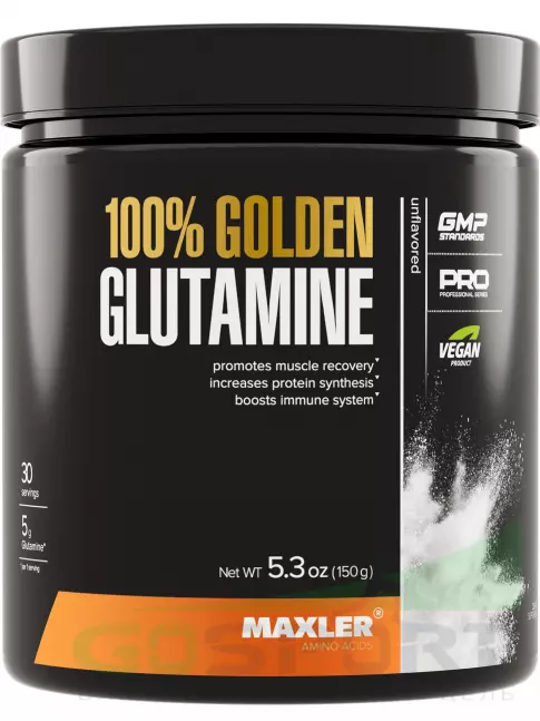 L-Глютамин MAXLER 100% Golden Glutamine 5000 mg 150 г L-Глютамин MAXLER 100% Golden Glutamine 5000 mg 150 г