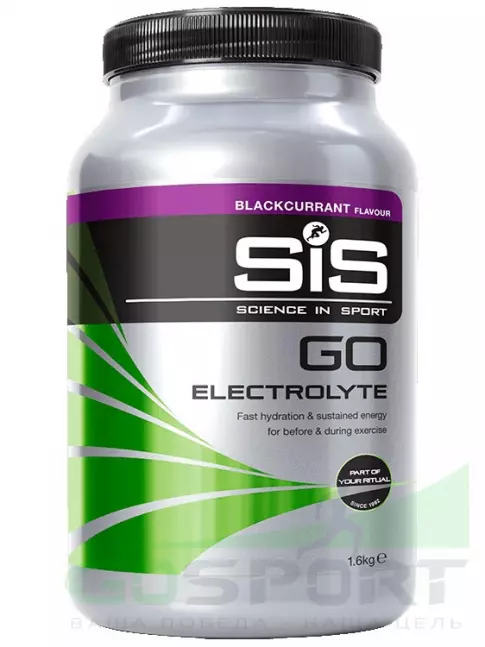 Изотоник SCIENCE IN SPORT (SiS) GO Electrolyte + Бутылочка прозрачная 1 x 1600 г, Черная смородина №5 Изотоник SCIENCE IN SPORT (SiS) GO Electrolyte + Бутылочка прозрачная 1 x 1600 г, Черная смородина №5