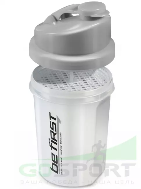 Шейкер 600 мл Be First Shaker TS1255 500 мл, Серый Шейкер 600 мл Be First Shaker TS1255 500 мл, Серый