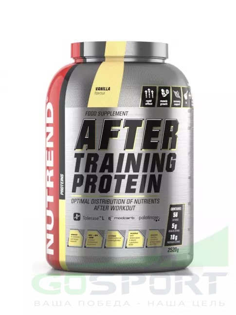 Восстановление NUTREND After Training Protein 2520 г, Ваниль Восстановление NUTREND After Training Protein 2520 г, Ваниль