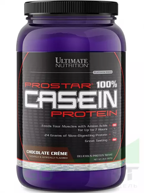 Казеиновый протеин Ultimate Nutrition PROSTAR 100% CASEIN 907, Шоколадный крем