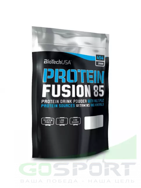 Комплексный протеин BioTechUSA Protein Fusion 85 454 г, Шоколад
