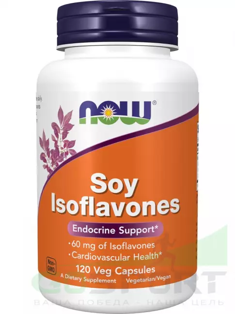 Экстракты NOW Foods Soy Isoflavones 150 mg 120 веган капсул Экстракты NOW Foods Soy Isoflavones 150 mg 120 веган капсул