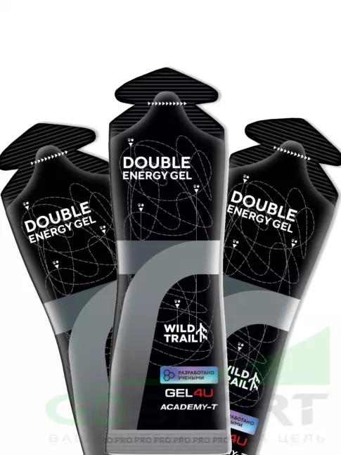 Гель питьевой GEL4U Double Energy 3 x 75 мл, Цитрусовый микс Гель питьевой GEL4U Double Energy 3 x 75 мл, Цитрусовый микс