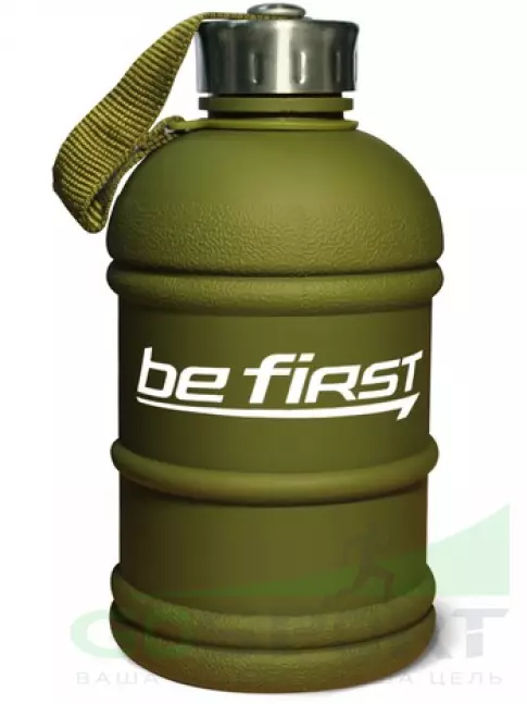 Бутылочки 1000 мл Be First Бутылка для воды (матовая TS 1.890-FROST) 1890 мл, Хаки Бутылочки 1000 мл Be First Бутылка для воды (матовая TS 1.890-FROST) 1890 мл, Хаки