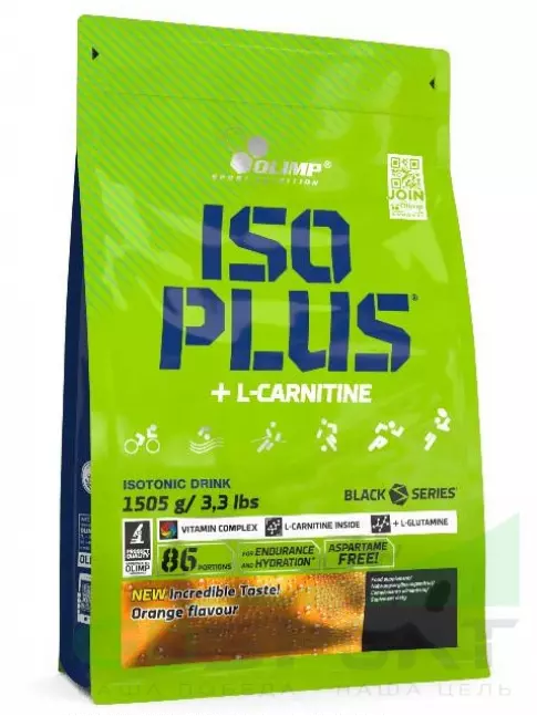 Изотоник OLIMP ISO PLUS 1505 г, Апельсин Изотоник OLIMP ISO PLUS 1505 г, Апельсин