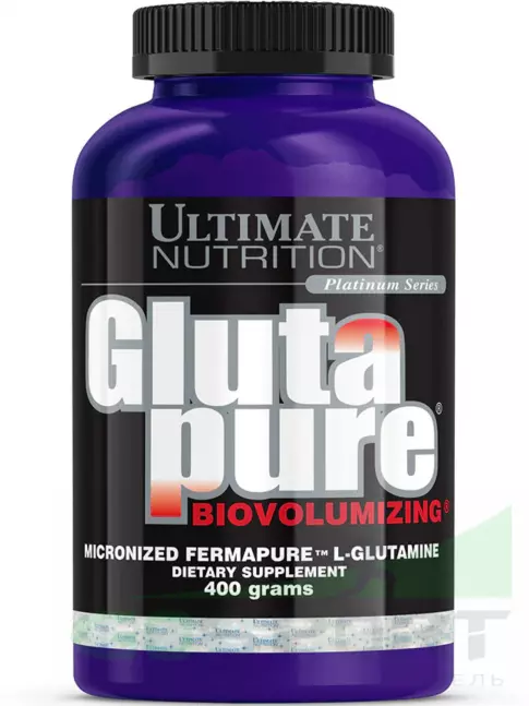 L-Глютамин Ultimate Nutrition GlutaPure Biovolumizing 400 г L-Глютамин Ultimate Nutrition GlutaPure Biovolumizing 400 г