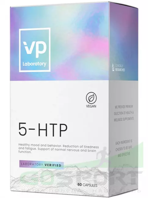 5-HTP VP Laboratory 5-HTP 50mg 60 капсул