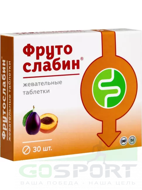 ЖКТ (Желудочно-Кишечный Тракт) ВИТАМИР Фрутослабин 30 таблеток ЖКТ (Желудочно-Кишечный Тракт) ВИТАМИР Фрутослабин 30 таблеток