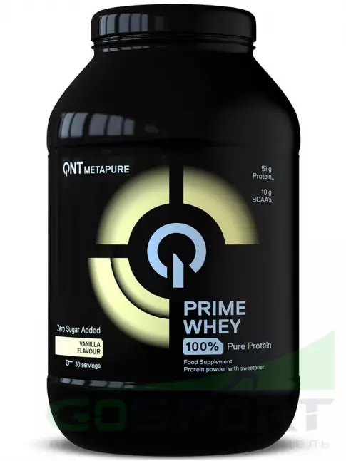 Комплексный протеин QNT PRIME WHEY 908 г, Ваниль Комплексный протеин QNT PRIME WHEY 908 г, Ваниль