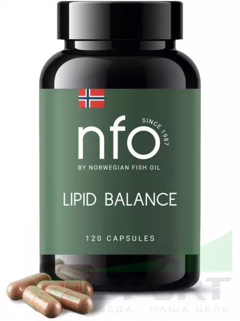Экстракты NFO Lipid Balance 120 капсул Экстракты NFO Lipid Balance 120 капсул