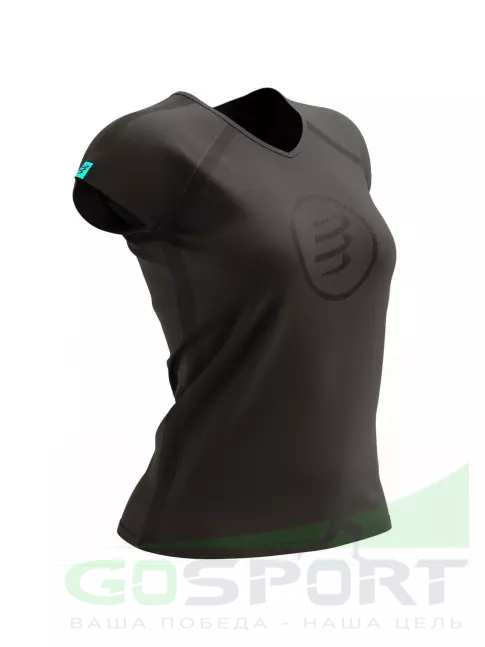 Футболка Compressport Футболка Женская Tshirt - Black Edition 2021 L Футболка Compressport Футболка Женская Tshirt - Black Edition 2021 L