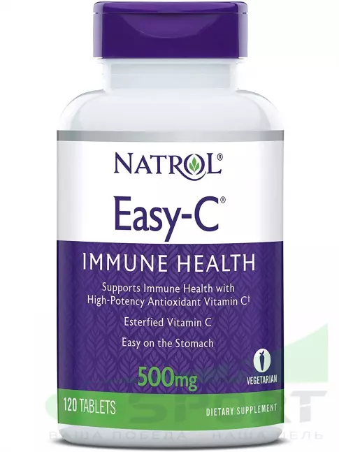 Витамин C Natrol Easy-C 500 mg 120 таблеток Витамин C Natrol Easy-C 500 mg 120 таблеток