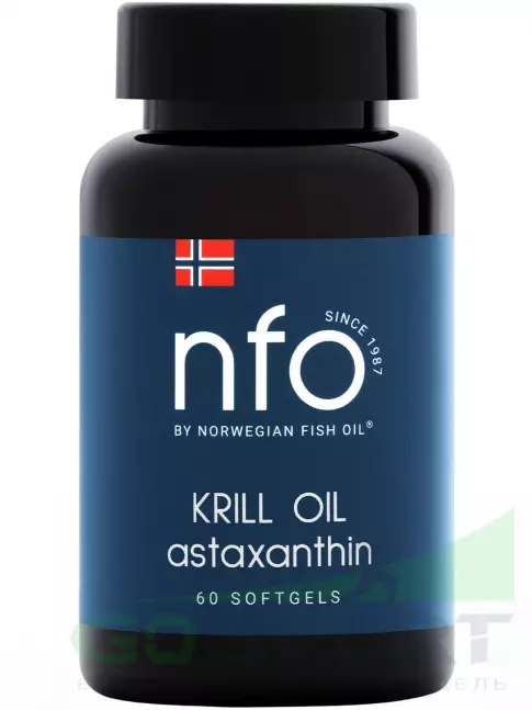 Омега-3 NFO Krill oil 10 mg 60 капсул Омега-3 NFO Krill oil 10 mg 60 капсул
