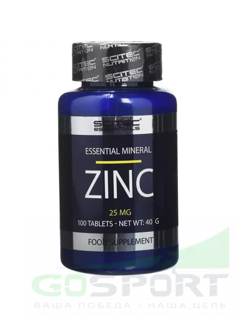 Цинк Scitec Nutrition Zinc 100 таблеток