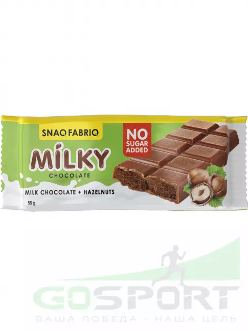 Диетический продукт SNAQ FABRIQ Milky 5 x 55 г, Шоколадно-ореховая паста Диетический продукт SNAQ FABRIQ Milky 5 x 55 г, Шоколадно-ореховая паста