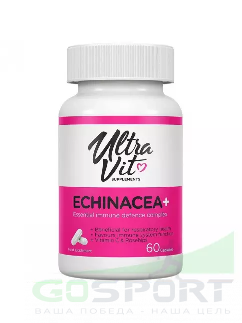 Повысить иммунитет UltraVit Echinacea 200mg Повысить иммунитет UltraVit Echinacea 200mg