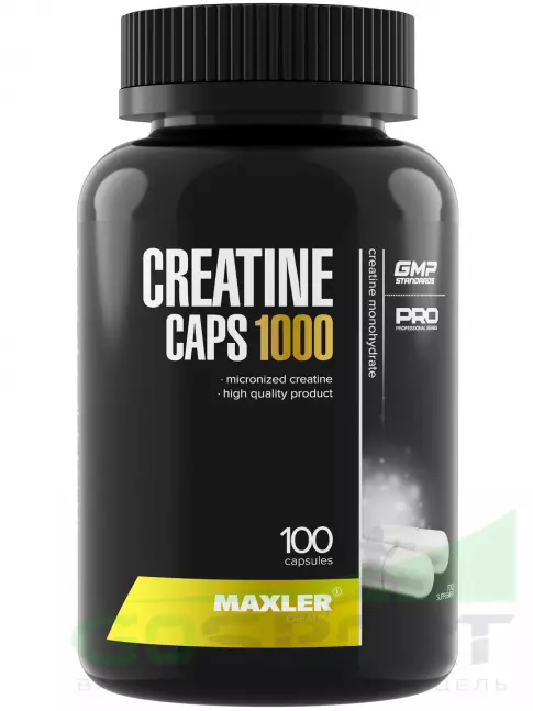 Креатин моногидрат MAXLER Creatine Caps 1000 100 капсул Креатин моногидрат MAXLER Creatine Caps 1000 100 капсул