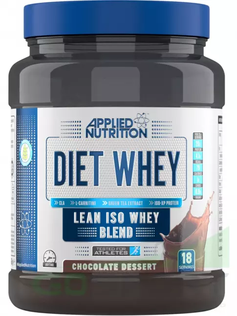 Сывороточный протеин APPLIED NUTRITION Diet Whey 450 г, Шоколадный десерт Сывороточный протеин APPLIED NUTRITION Diet Whey 450 г, Шоколадный десерт