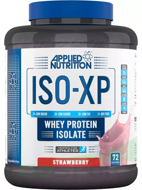 Сывороточный протеин APPLIED NUTRITION ISO-XP сывороточный изолят 1800 г, Клубника Сывороточный протеин APPLIED NUTRITION ISO-XP сывороточный изолят 1800 г, Клубника