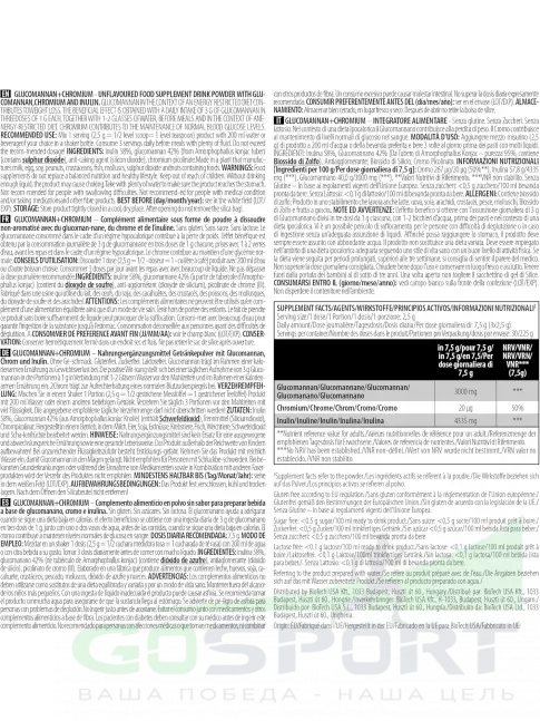 Жиросжигатель BioTechUSA Glucomannan + Chromium 225 г Жиросжигатель BioTechUSA Glucomannan + Chromium 225 г