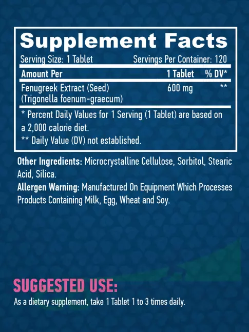 Антиоксиданты Haya Labs Fenugreek 600 mg 120 таблеток Антиоксиданты Haya Labs Fenugreek 600 mg 120 таблеток