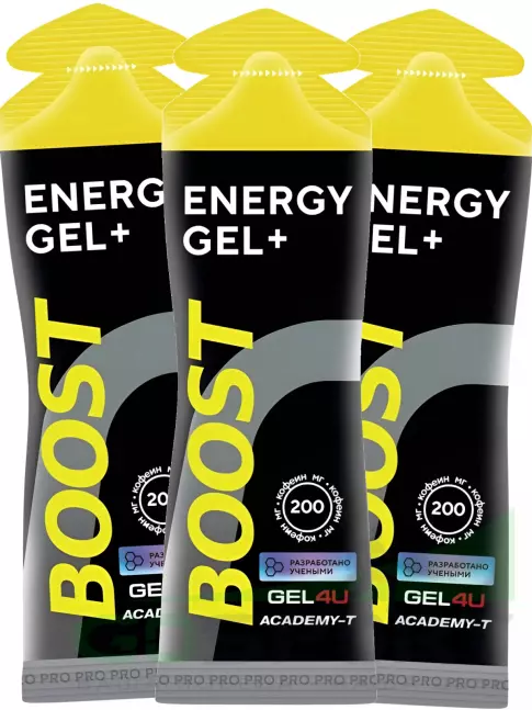 Гель питьевой GEL4U BOOST 3 х 60 г, Вишня Гель питьевой GEL4U BOOST 3 х 60 г, Вишня