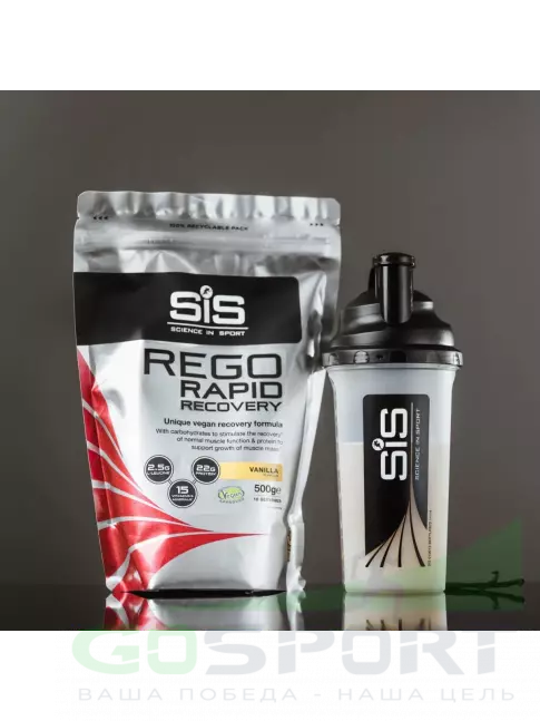 Восстановление SCIENCE IN SPORT (SiS) REGO Rapid Recovery 1500 г, Ваниль Восстановление SCIENCE IN SPORT (SiS) REGO Rapid Recovery 1500 г, Ваниль