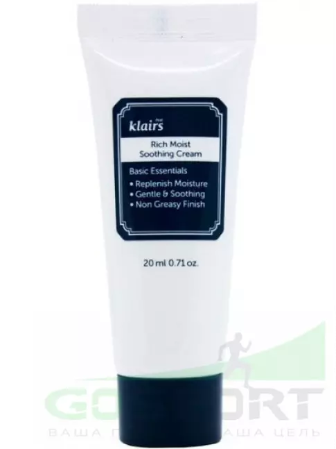 Кремы, гели для лица Klairs Rich Moist Soothing Cream 20 мл Кремы, гели для лица Klairs Rich Moist Soothing Cream 20 мл