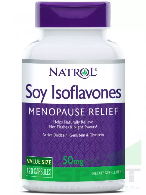 Витамины для женщин Natrol Soy Isoflavones 120 капсул Витамины для женщин Natrol Soy Isoflavones 120 капсул