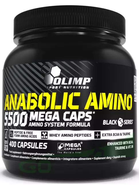 Аминокислоты OLIMP ANABOLIC AMINO 5500 MEGA CAPS 400 капсул Аминокислоты OLIMP ANABOLIC AMINO 5500 MEGA CAPS 400 капсул